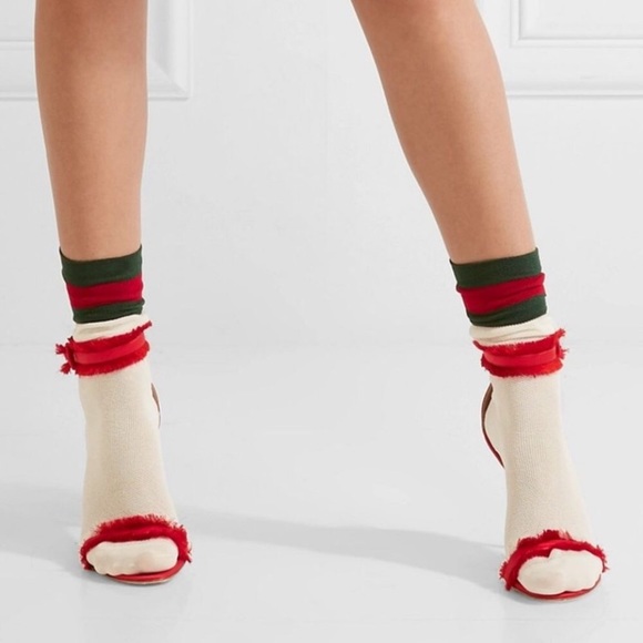 gucci mesh socks